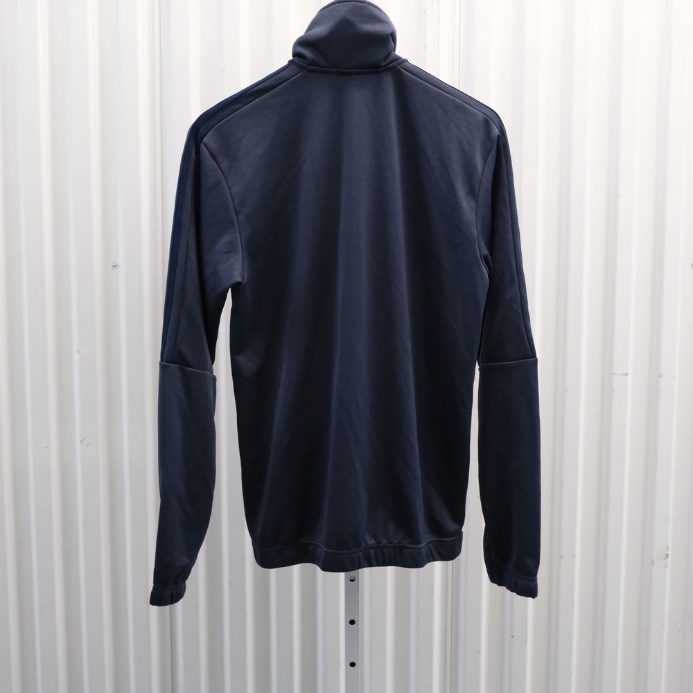 Adidas 3-Stripes Trio Jacket Men's Size Small Blue Full Zip - Picture 2 of 8